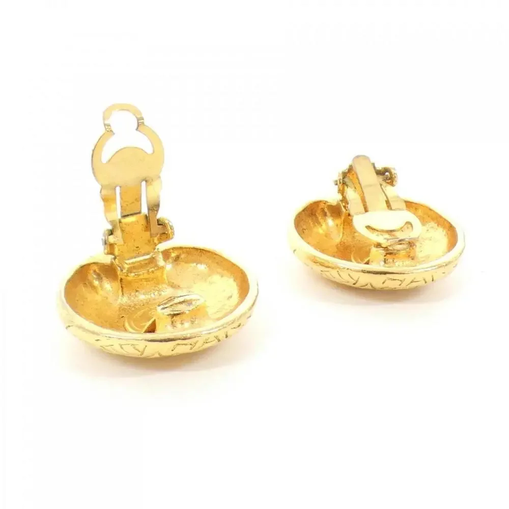 CHANEL Gold Earrings